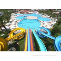 swimming pool water slide customized racer water slide For